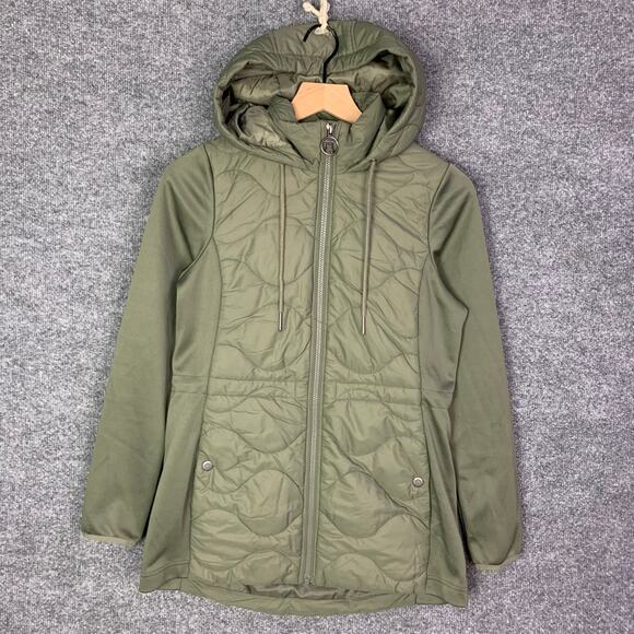 Barbour Women's Barbour Willowherb Quilted Sweat Jacket‎ SZ 4 - Picture 1 of 9